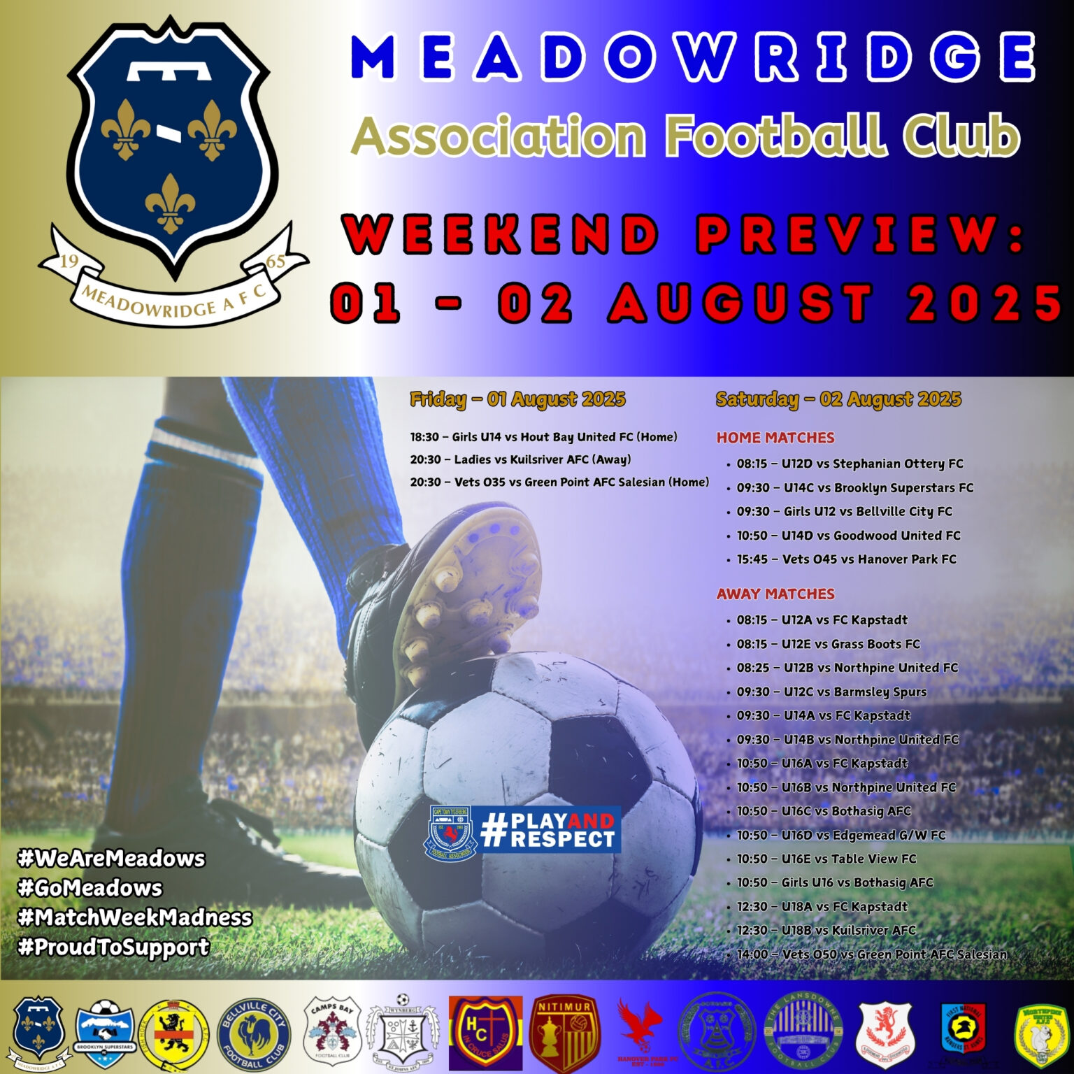 Meadow Ridge Fc Home | Meadowridge Association Football Club